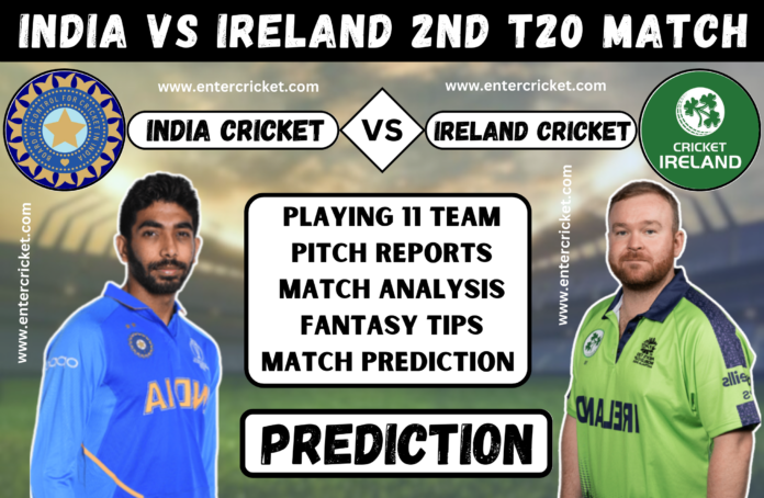 India vs Ireland 2nd T20